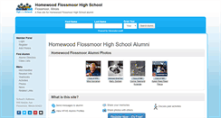Desktop Screenshot of homewoodflossmoorhighschool.net
